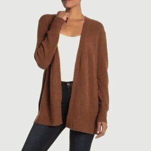 Madewell Women's Cozy Open Front Wool Blend Walker Cardigan Sweater - XS
